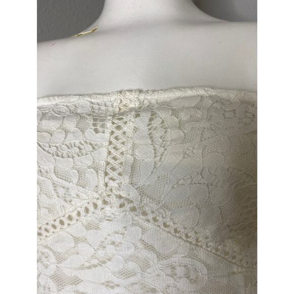 Free People Be Your Baby White Lace Babydoll Dress - Picture 12 of 13